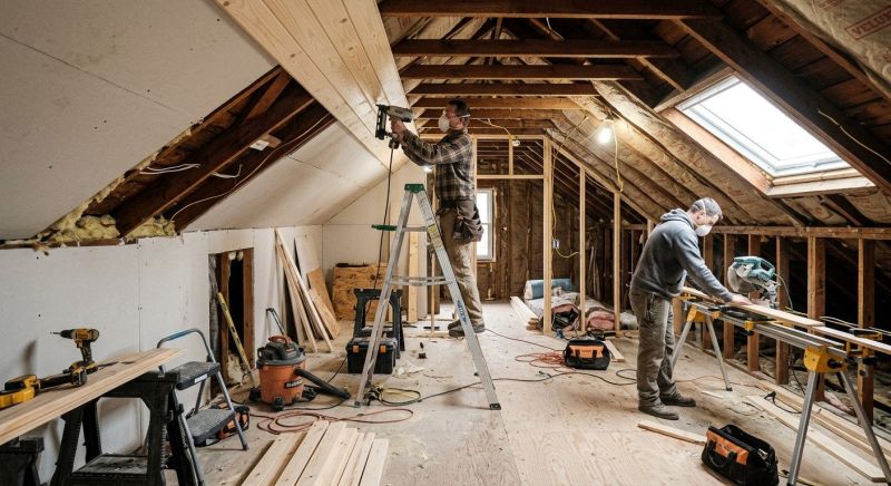 Attic Room Installation in Conroe, TX