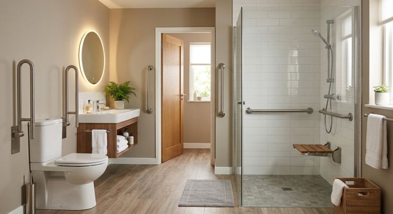 Elderly Bathroom Renovation in Alpharetta, GA