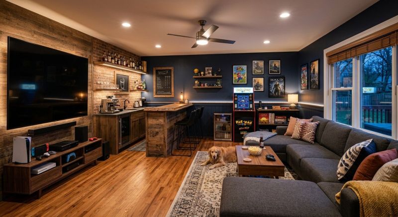 Game Room Remodeling in Denver County, CO