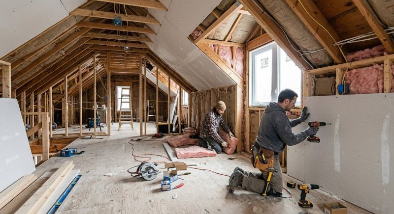 Garage Attic Remodeling in Conroe, TX