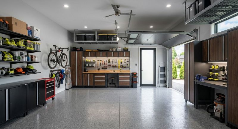 Attached Garage Remodeling in Alpharetta, GA