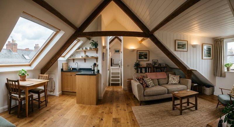 Attic Apartment Construction in Conroe, TX