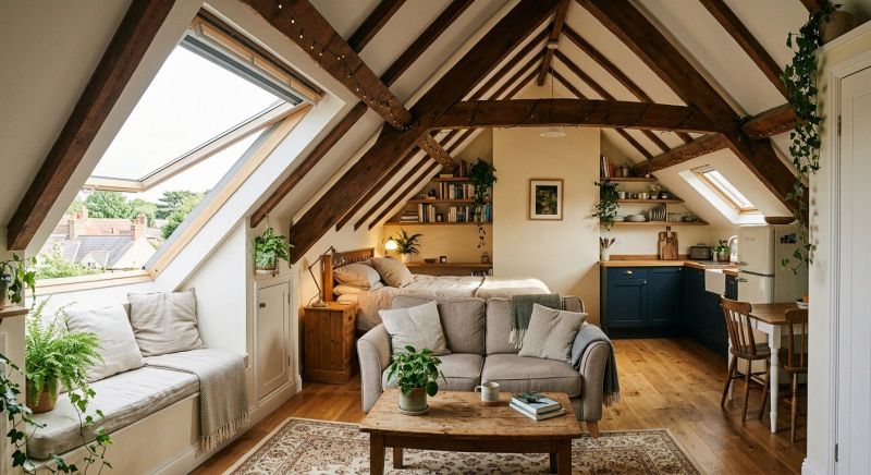 Attic Apartment Construction in Alpharetta, GA