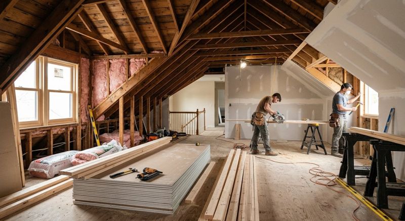 Attic Expansion in Alpharetta, GA