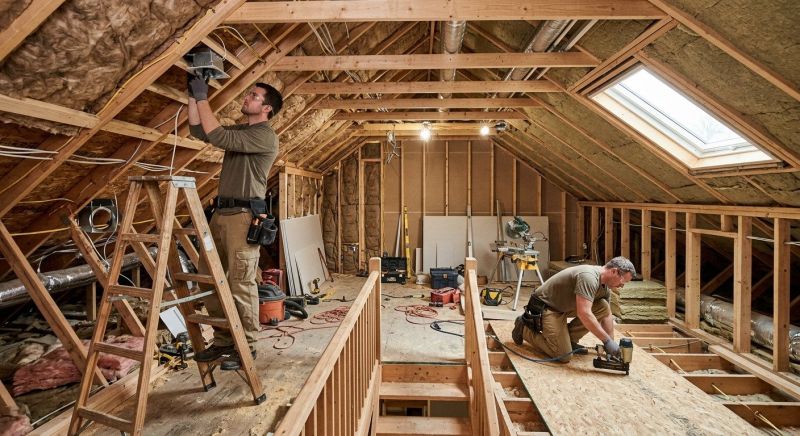 Attic Finishing in Alpharetta, GA