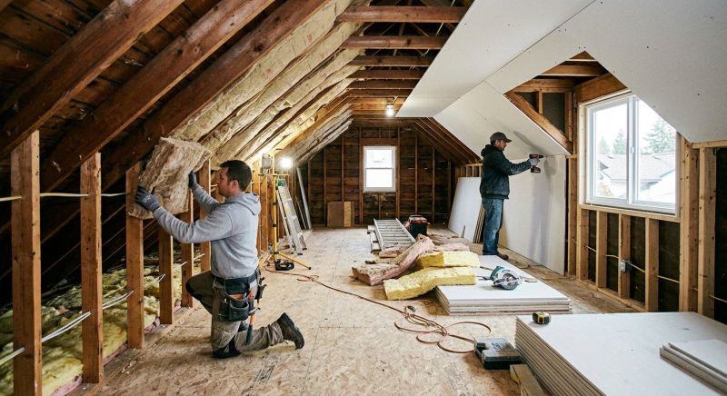 Attic Room Installation in Conroe, TX