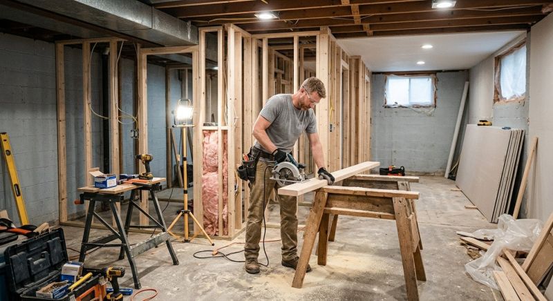 Basement Finishing Service in Alpharetta, GA