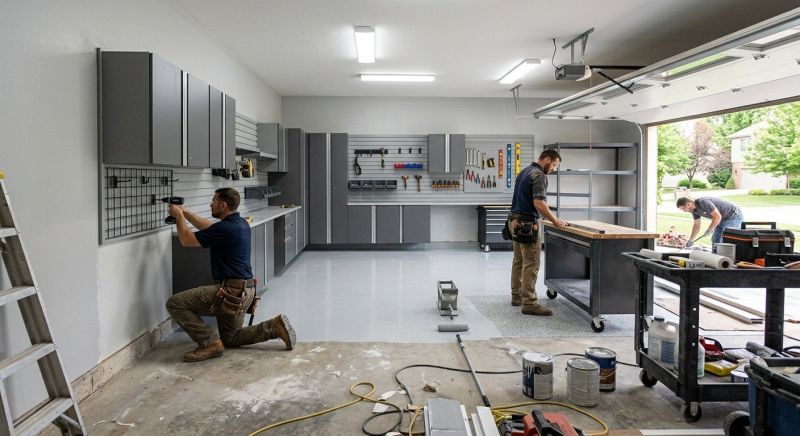 Garage Addition Construction in Conroe, TX