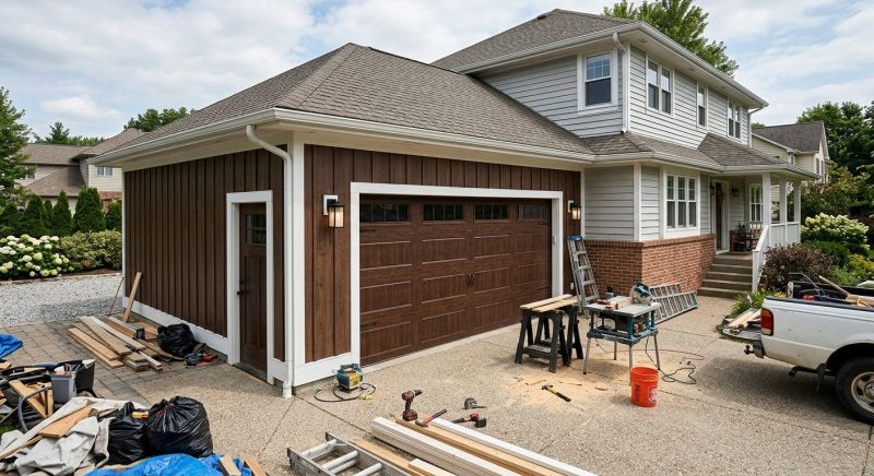 Garage Addition Construction in Conroe, TX