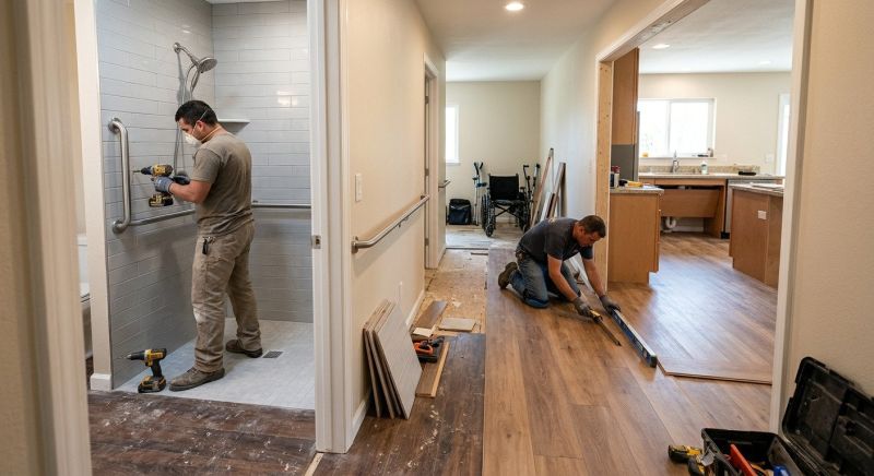 Handicap Bathroom Remodeling in Alpharetta, GA