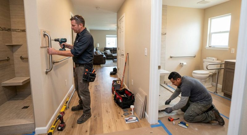 Handicap Bathroom Remodeling in Alpharetta, GA