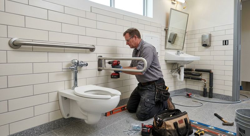 Handicap Toilet Installation in Alpharetta, GA