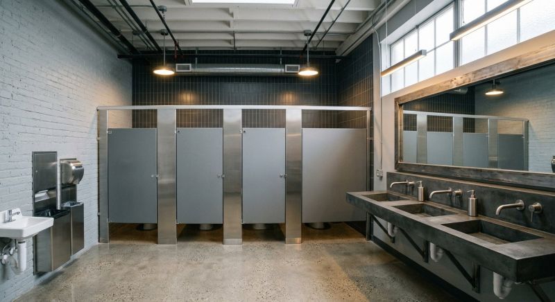 Industrial Bathroom Renovation in Denver County, CO