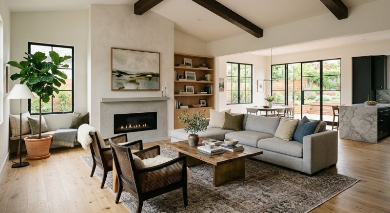 Living Room Renovation in Denver, CO