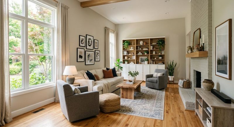 Living Room Renovation in Littleton, CO