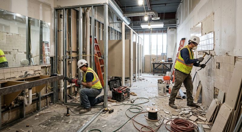 Office Bathroom Renovation in Summerville, SC