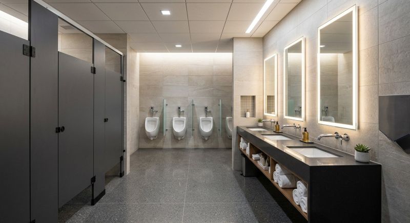 Office Bathroom Renovation in Denver County, CO