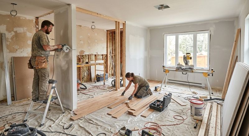 Rec Room Renovation in Denver County, CO