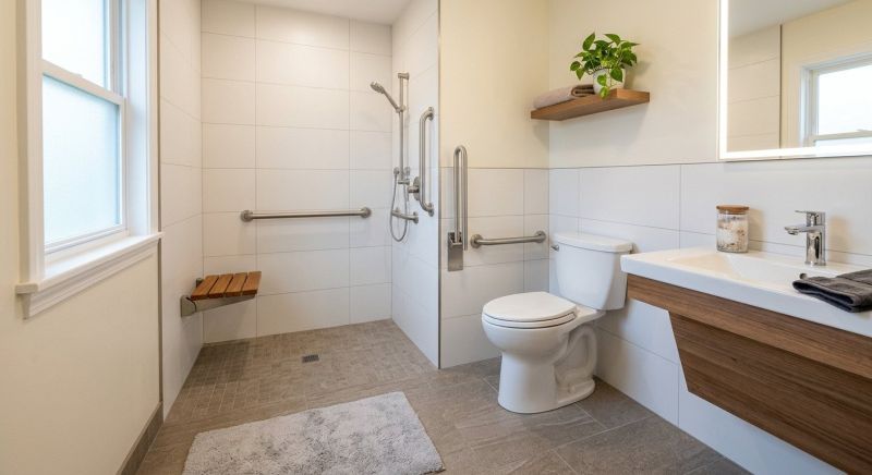 Senior Bathroom Renovation in Alpharetta, GA