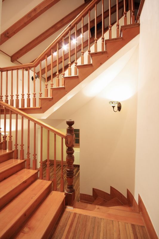 Traditional Wooden Stairs