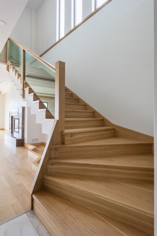 Completed Modern Stairs